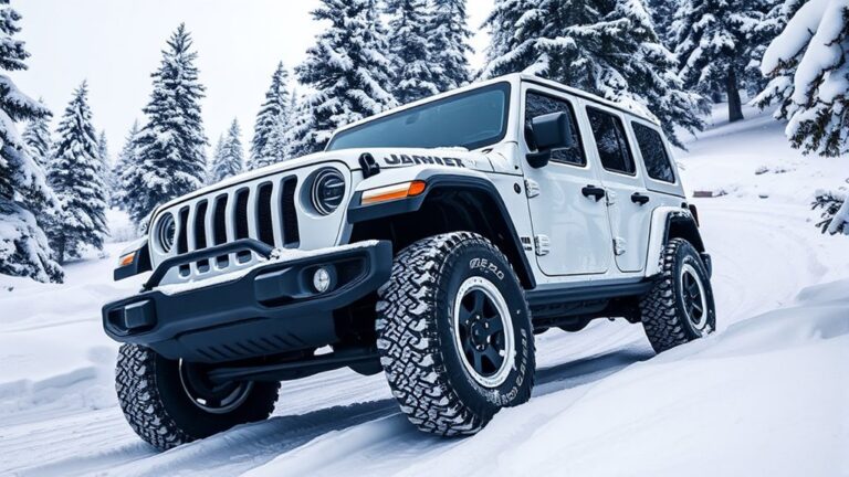 are jeep wranglers good for snow