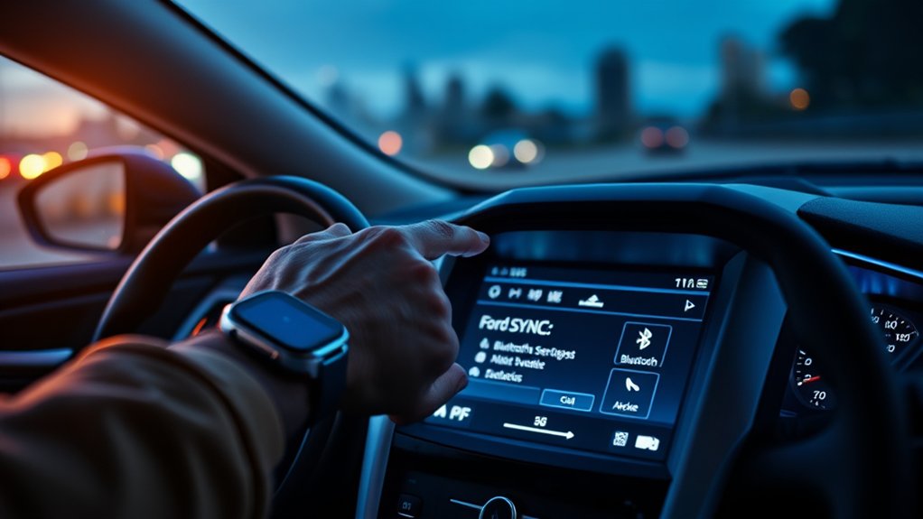 bluetooth pairing and management for ford sync devices