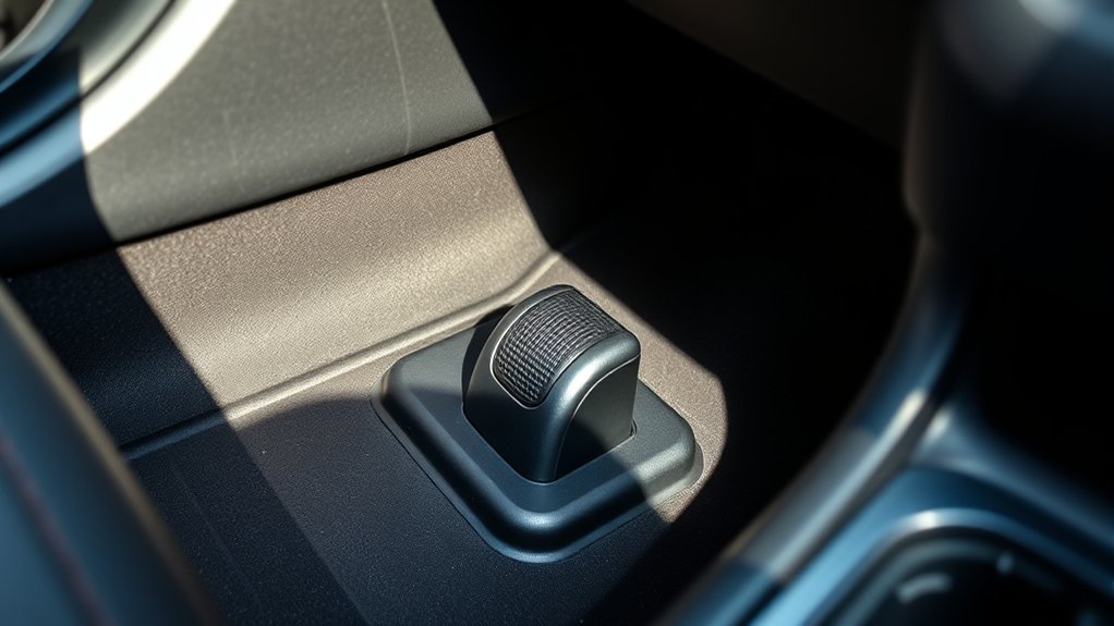 bonnet release lever location identified