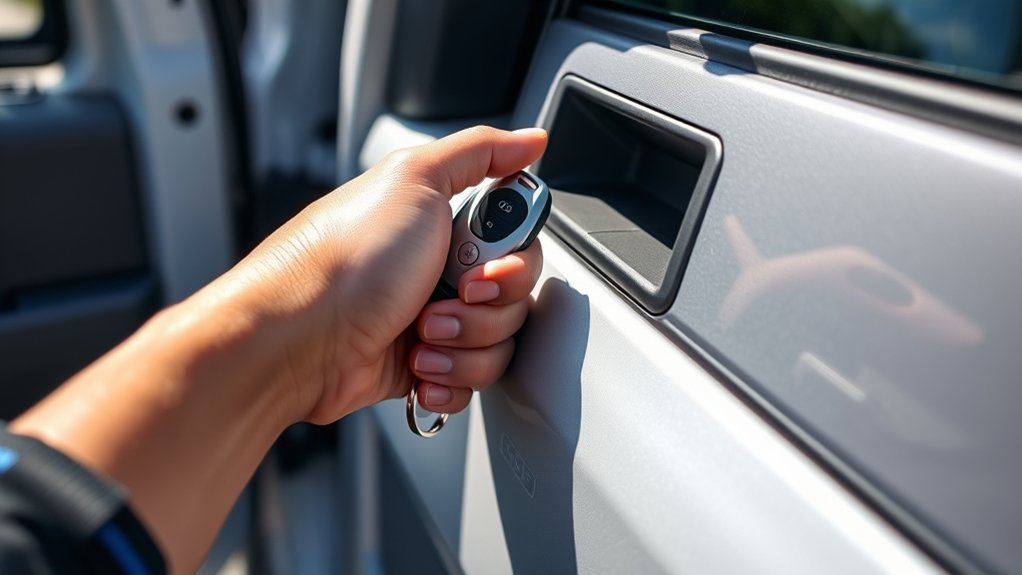 check doors fob lock settings