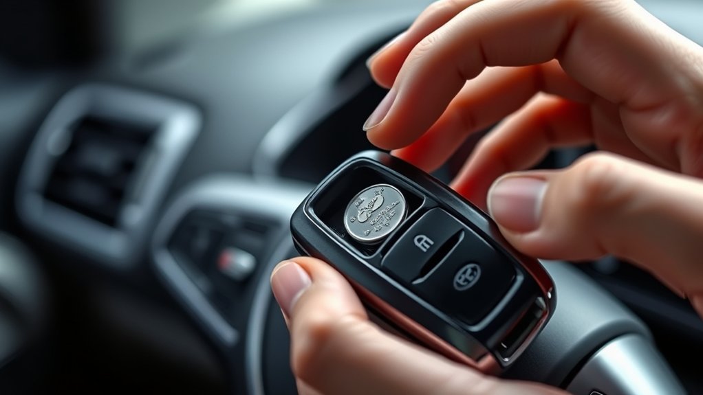 check key fob battery status