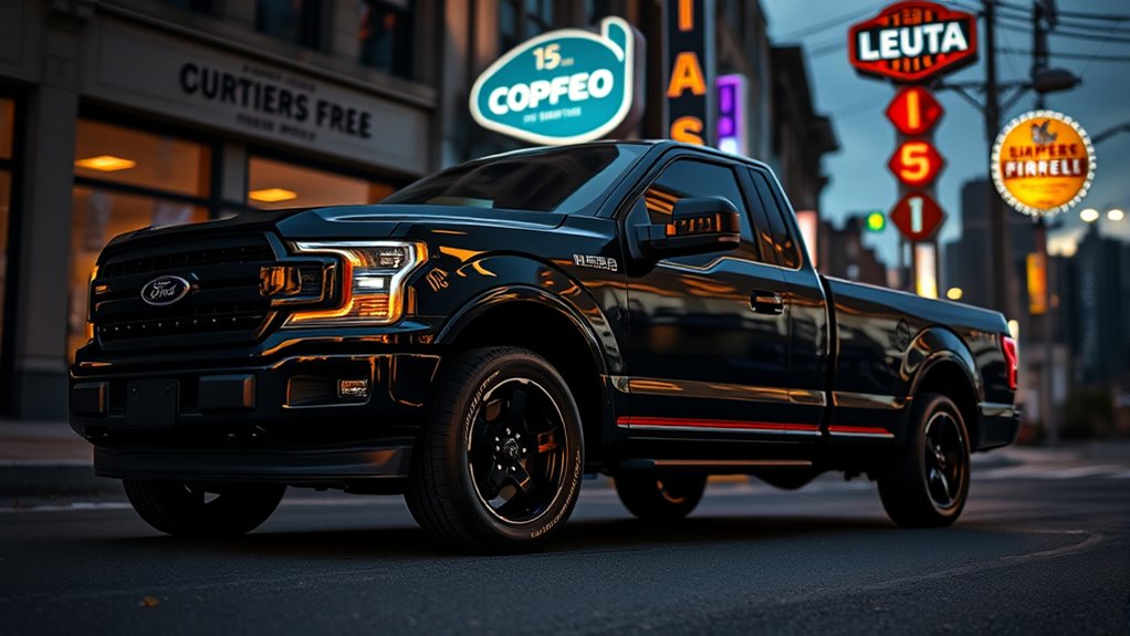 dark monochrome street truck era identity