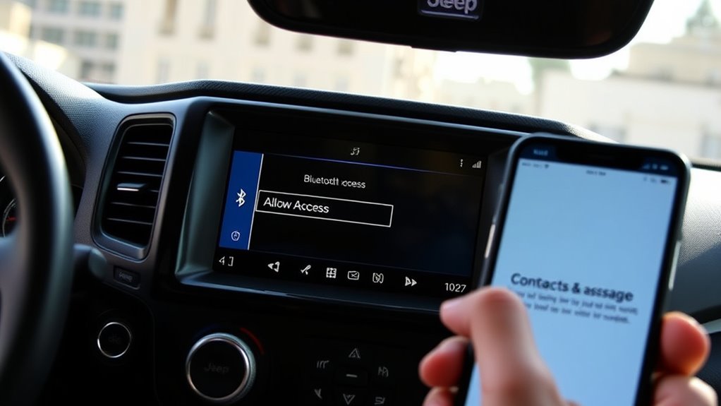dashboard lights up with contacts