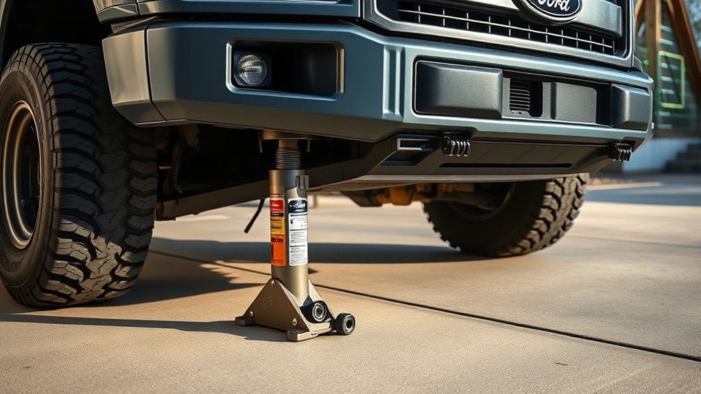 f 150 jack lifting height requirements