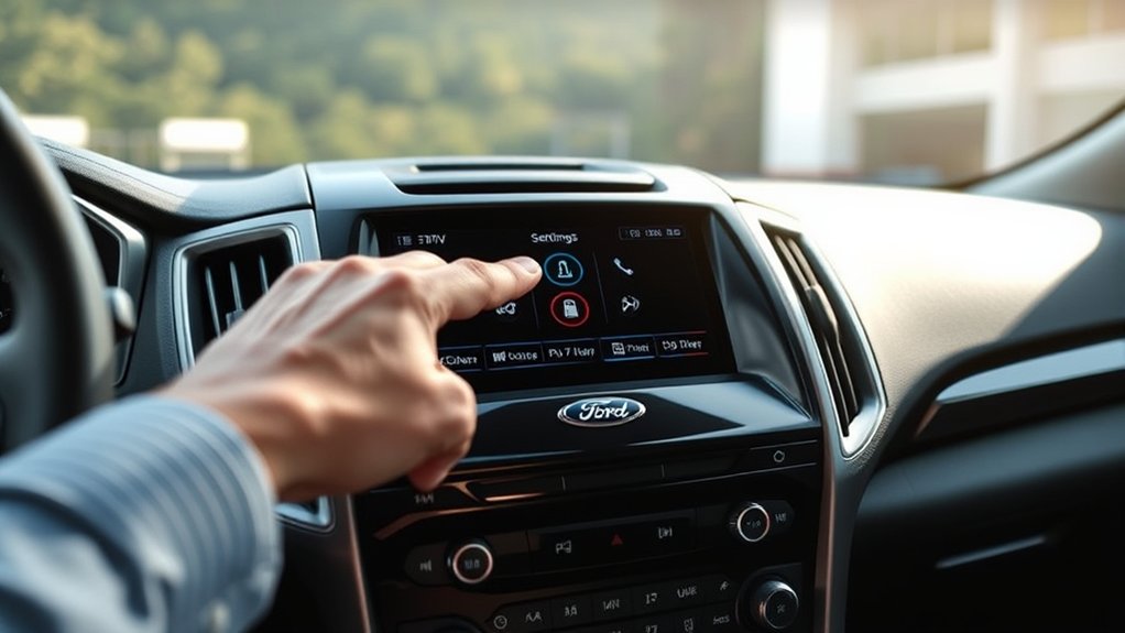 factory reset ford sync settings