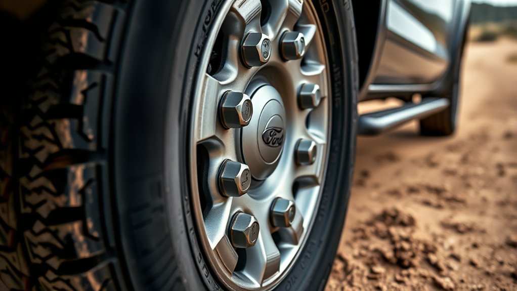 five lug ford ranger spacing varies by year