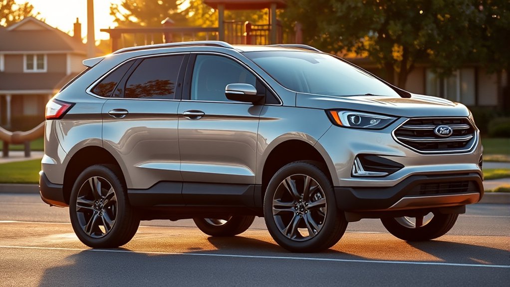 ford edge family seating safety features