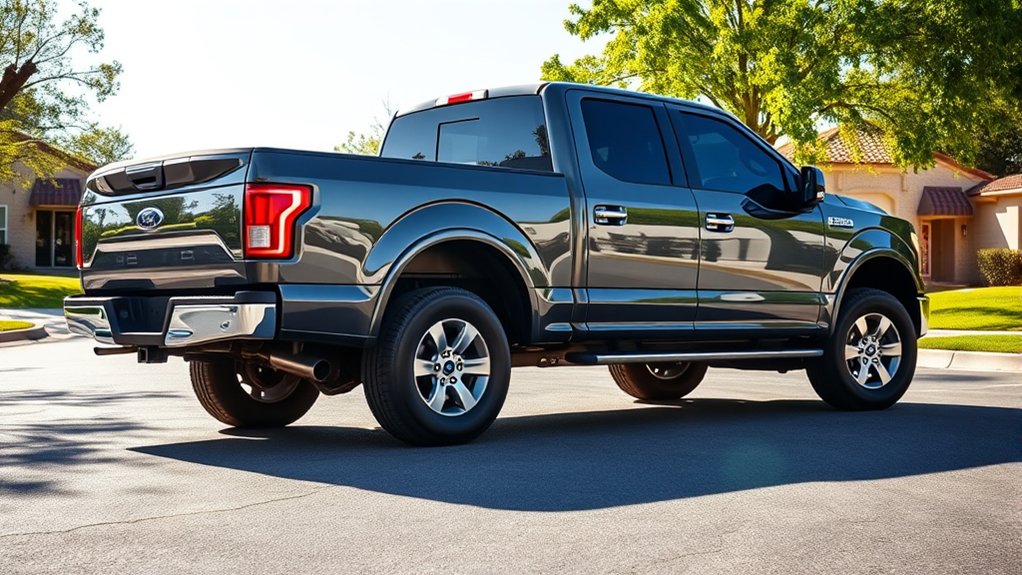 ford f 150 crew cab length varies
