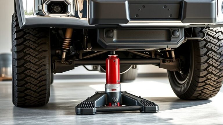 ford f 150 floor jack size