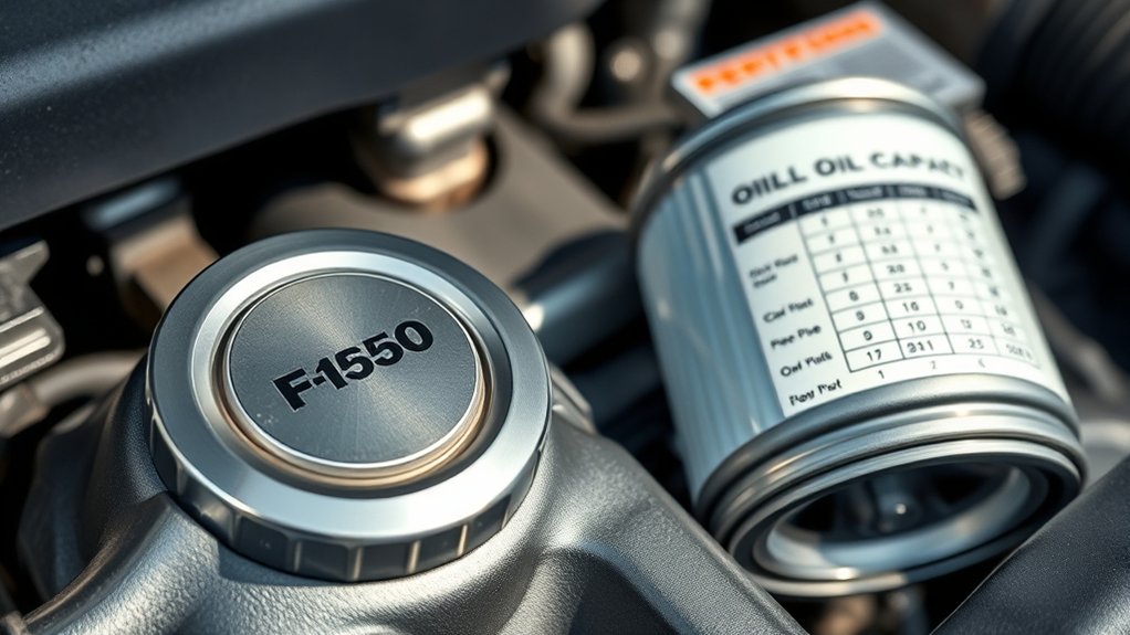 ford f 150 oil capacity varies by engine