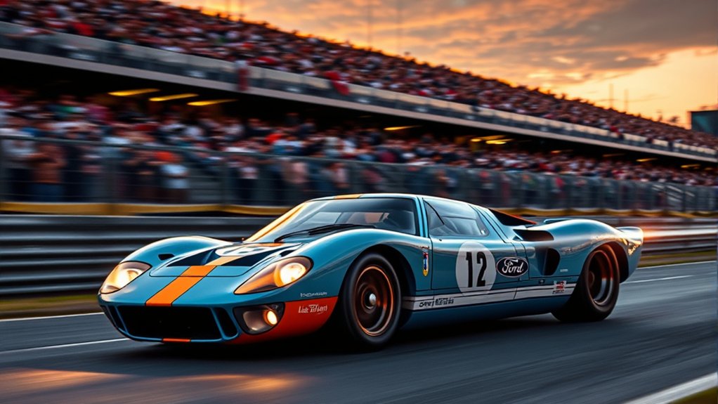 ford gt40 wins le mans 1966 1969