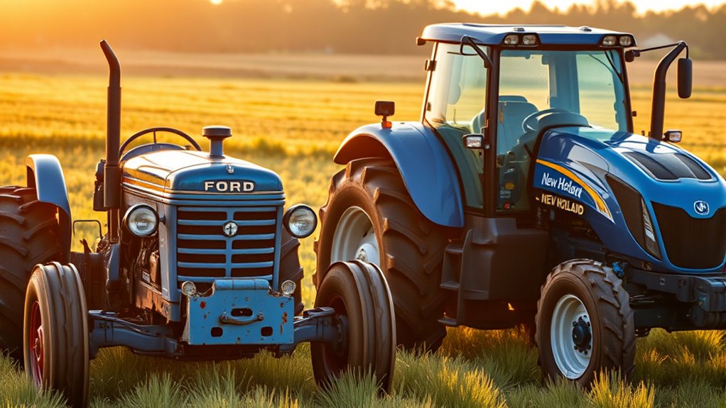 ford joins new holland lineage