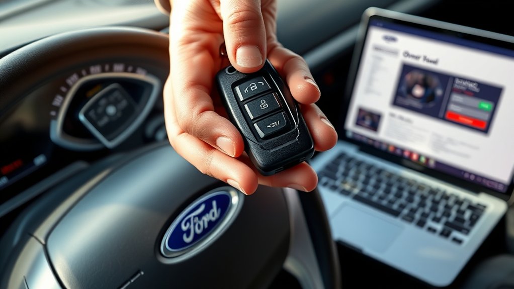 ford key fob programming prerequisites keys ignition access