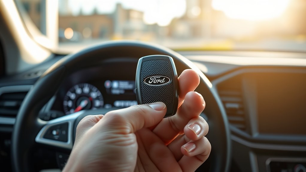 ford key fob programming steps