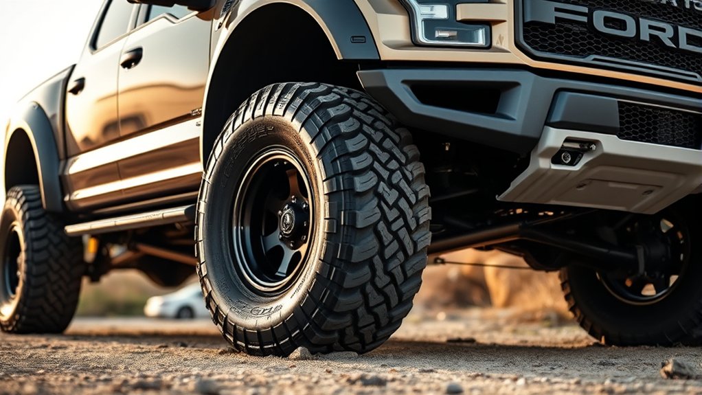 ford raptor width varies about 86 inches