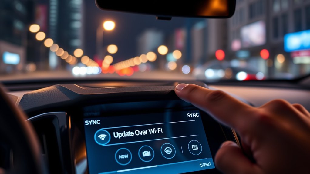 ford sync over wifi update instructions