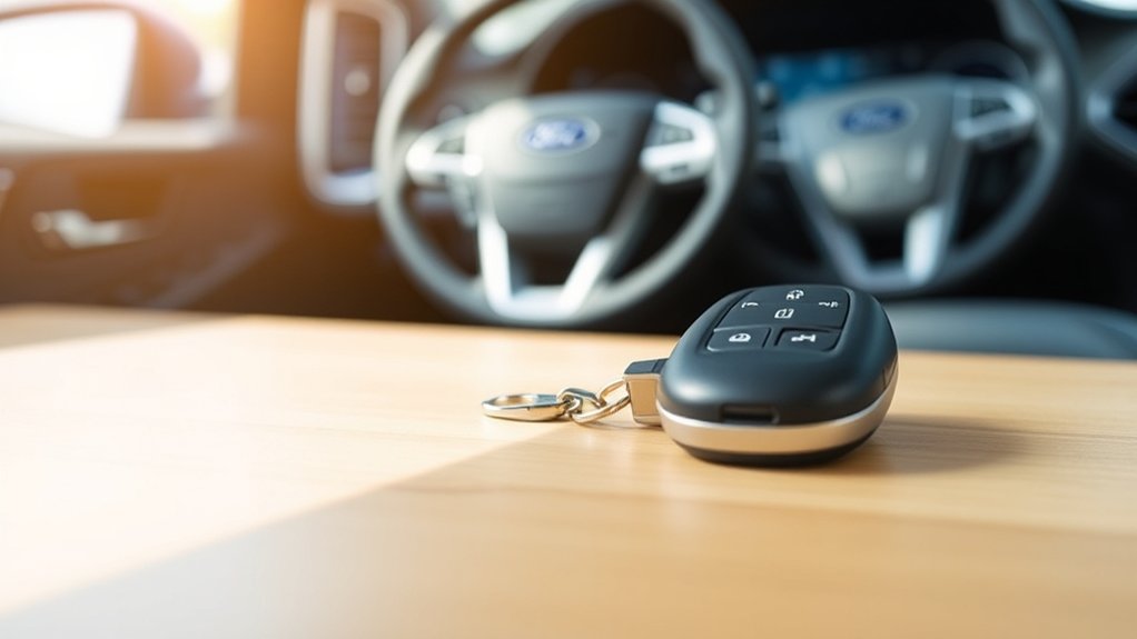 ford vehicle garage door programming setup requirements