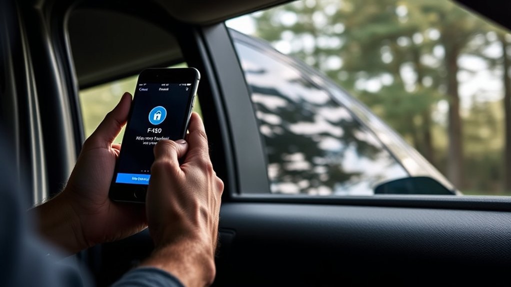 fordpass unlocks f 150 remotely