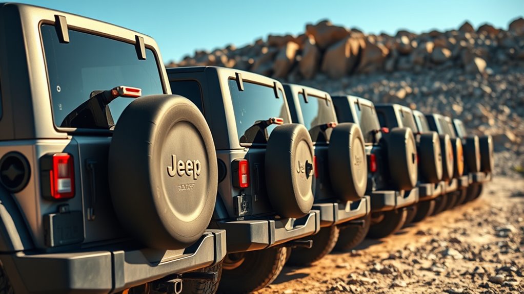 four door wranglers have most fuel
