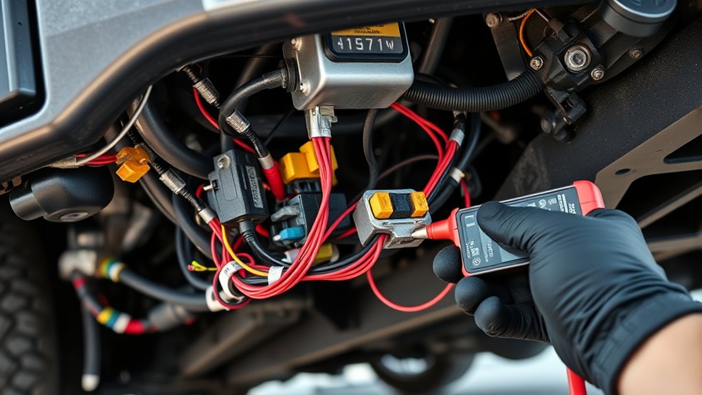 fuse connector wiring inspection