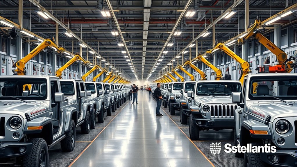 global jeep production across regions