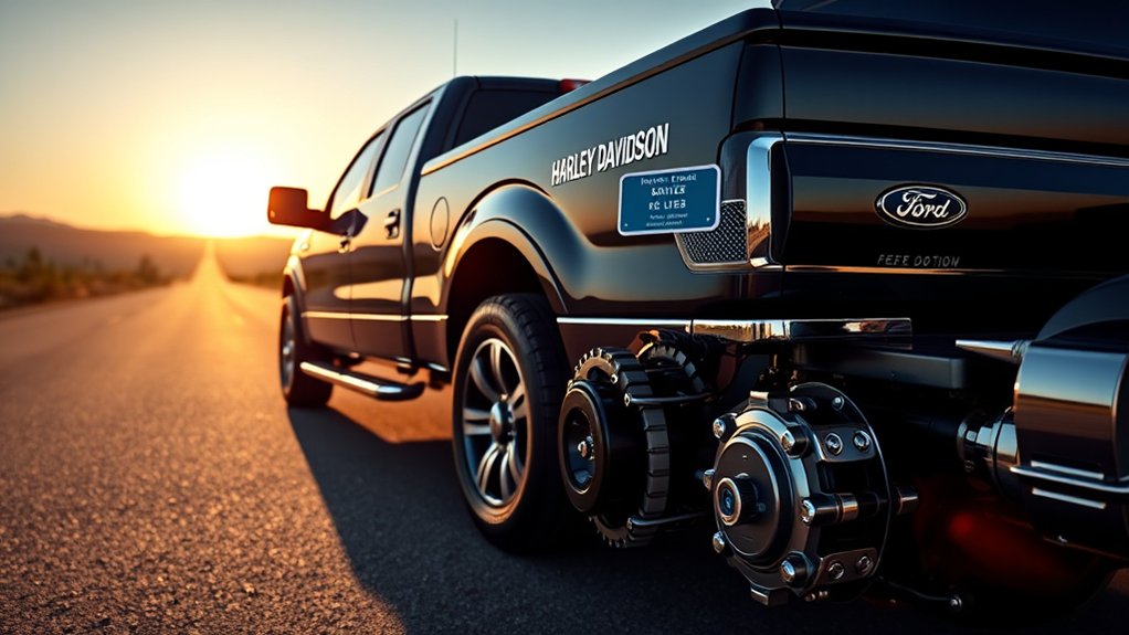 harley davidson f 150 drivetrain tow