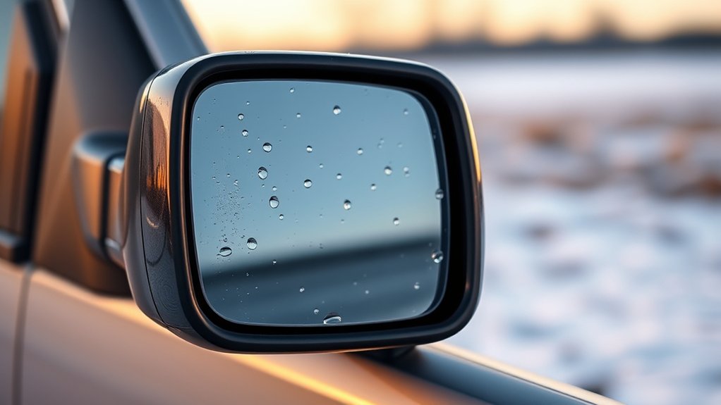 heated mirrors depend on trim