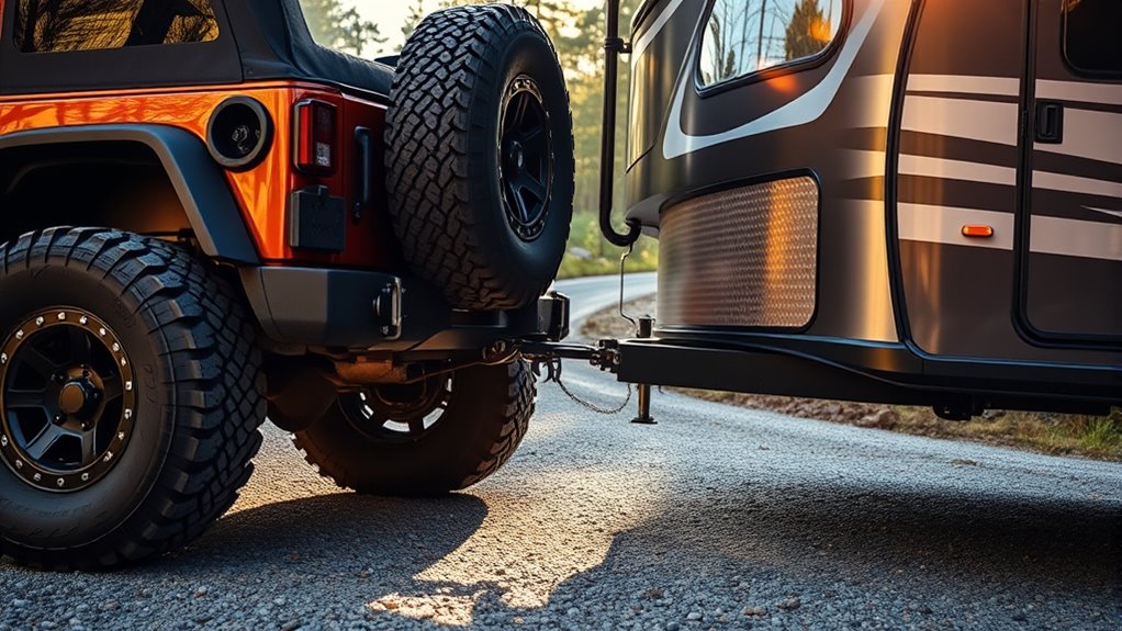 hitch brakes weight limits wiring