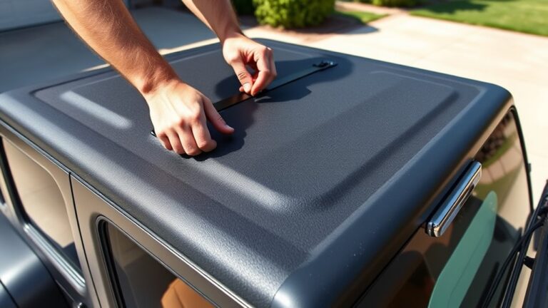 how to remove hard top
