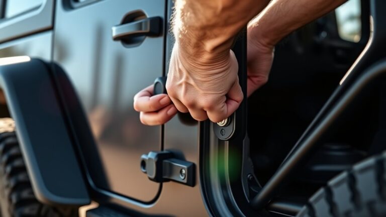 how to remove wrangler doors