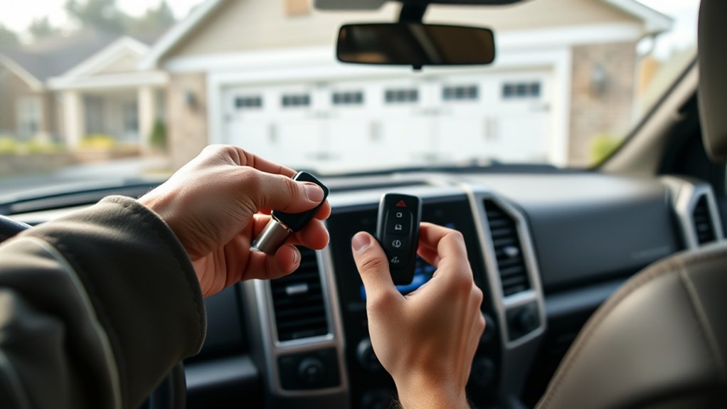 installed garage door remote compatibility and setup steps