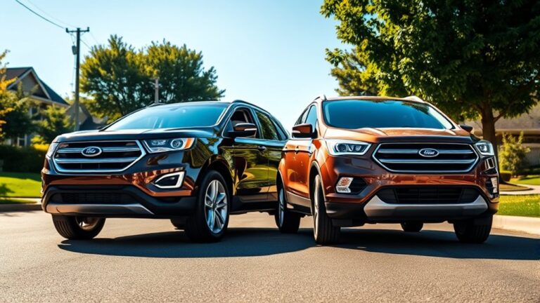 is ford edge bigger