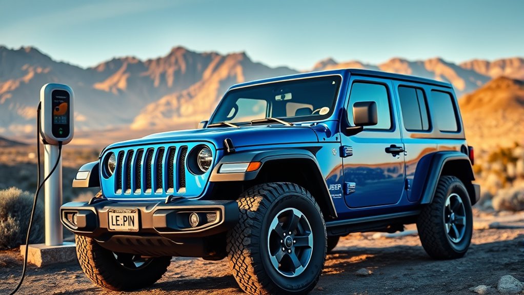 jeep evs range and charging