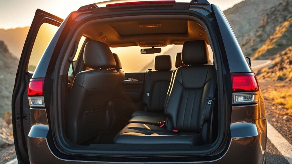 jeep grand cherokee five seats no third row