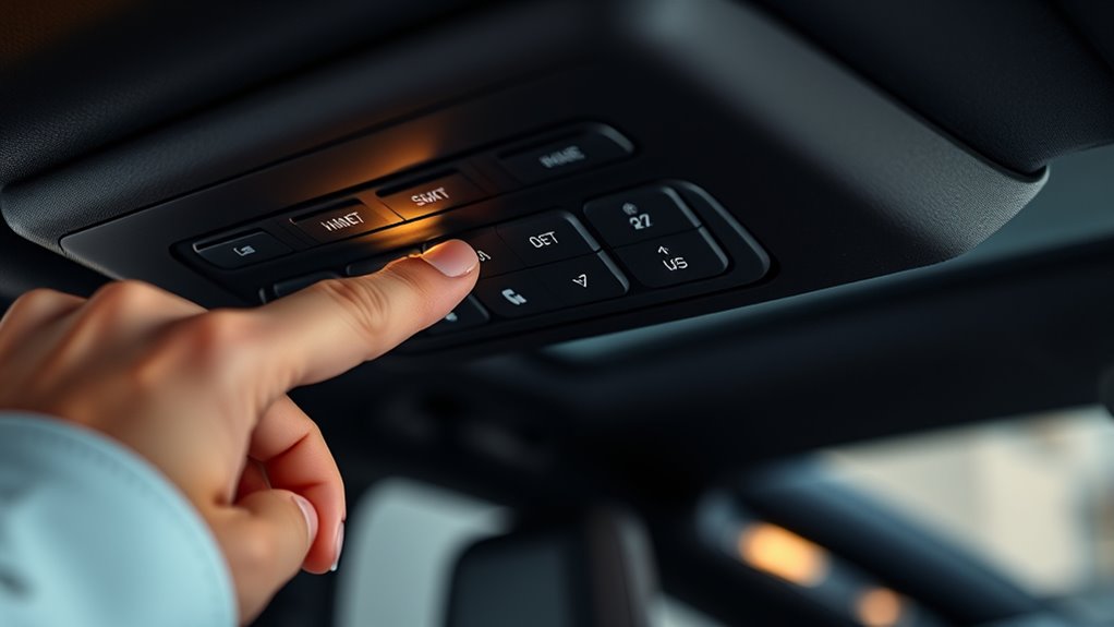 jeep homelink programmed signals