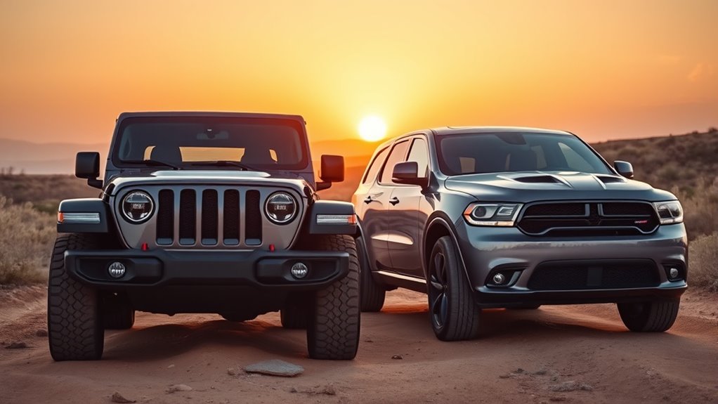 jeep off road suvs dodge performance cars