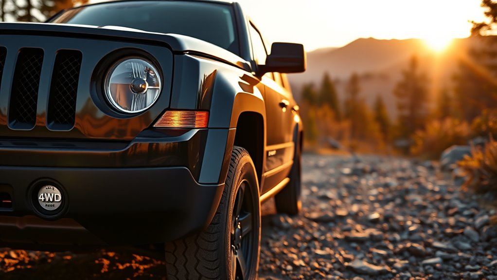 jeep patriot trims vary with 4wd