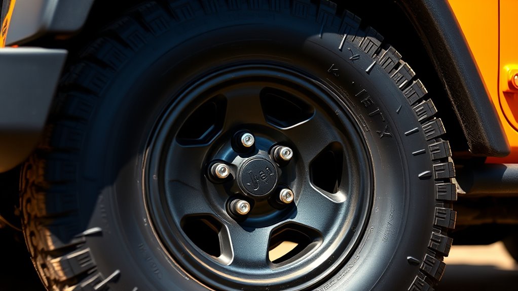 jeep wrangler bolt pattern specifics