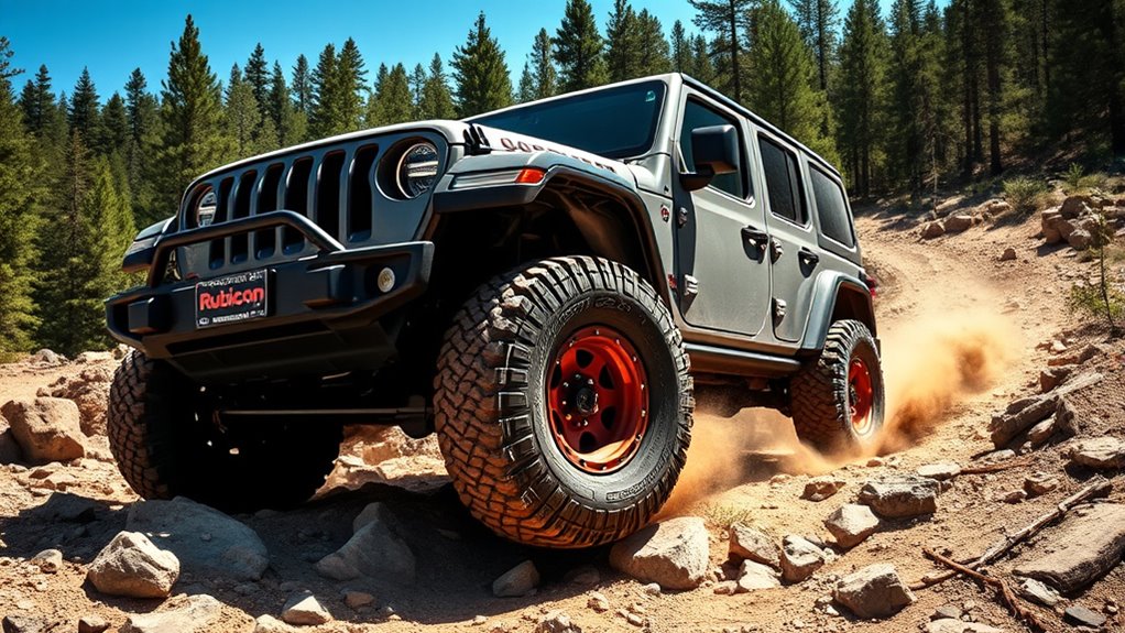 jeep wrangler rubicon standard 4wd