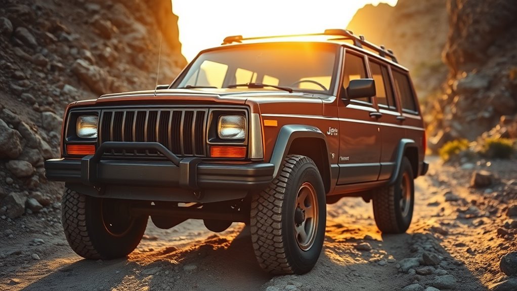 jeep xj cherokee platform code