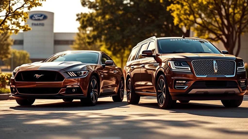 lincoln ford luxury division differentiation