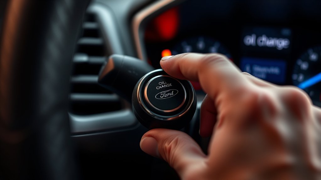 manual reset if oil light persists