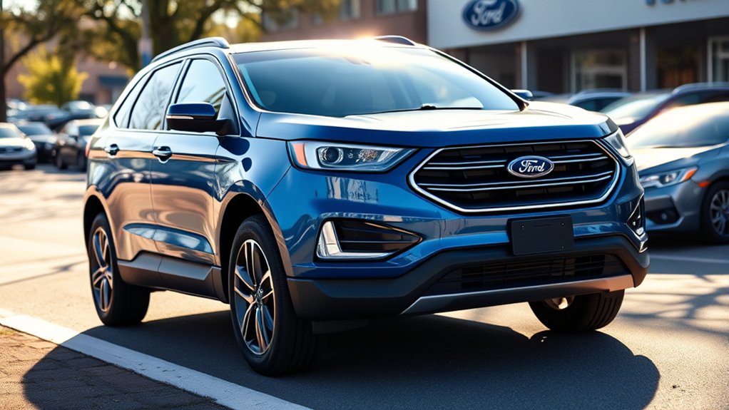 new vs used ford edge value