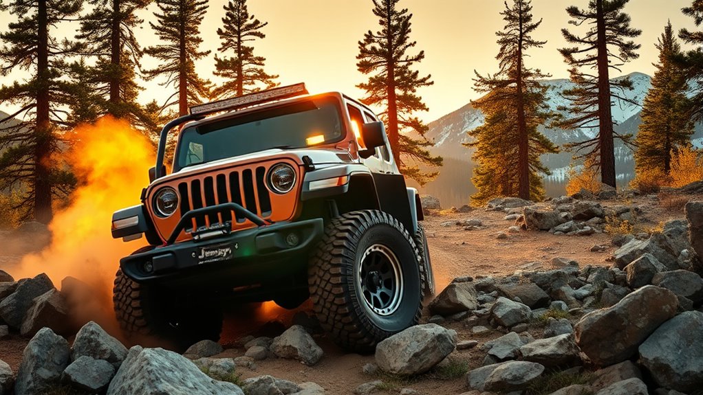 off road focus solid axle articulation