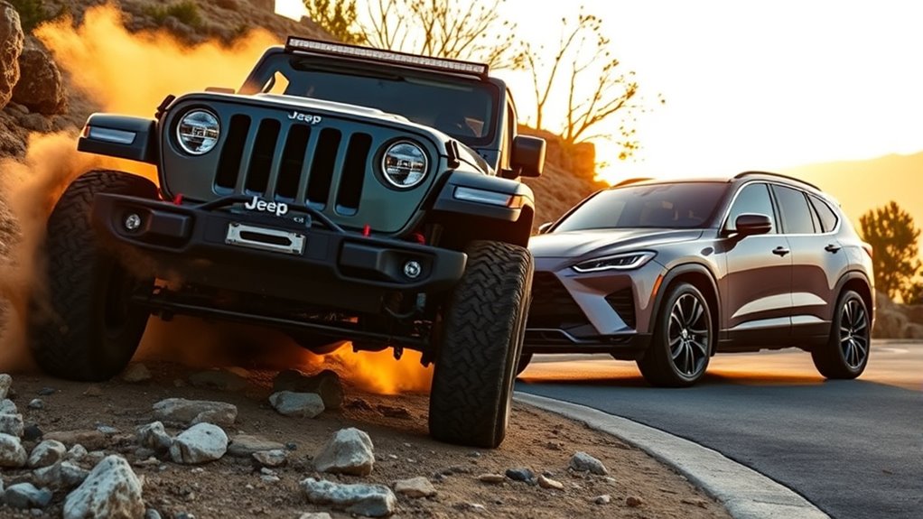 off road ready jeep character