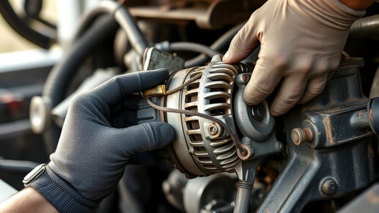 removing alternator from 1995 ford f 150