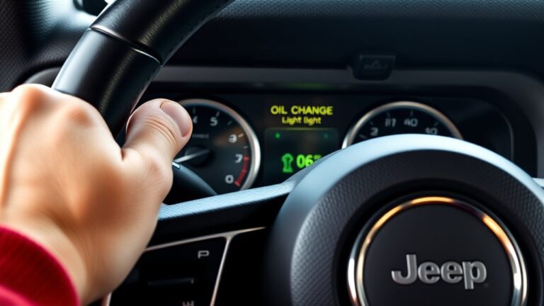 reset jeep wrangler oil change light