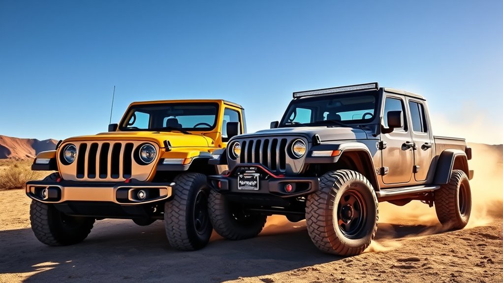 rugged to refined off road pickup