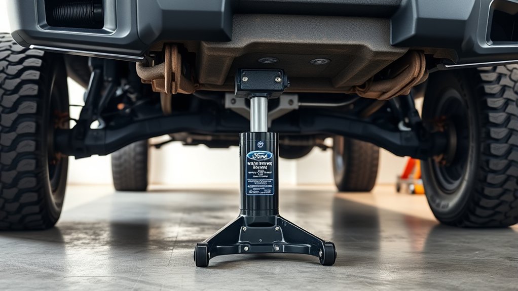 safe jack lift with stands