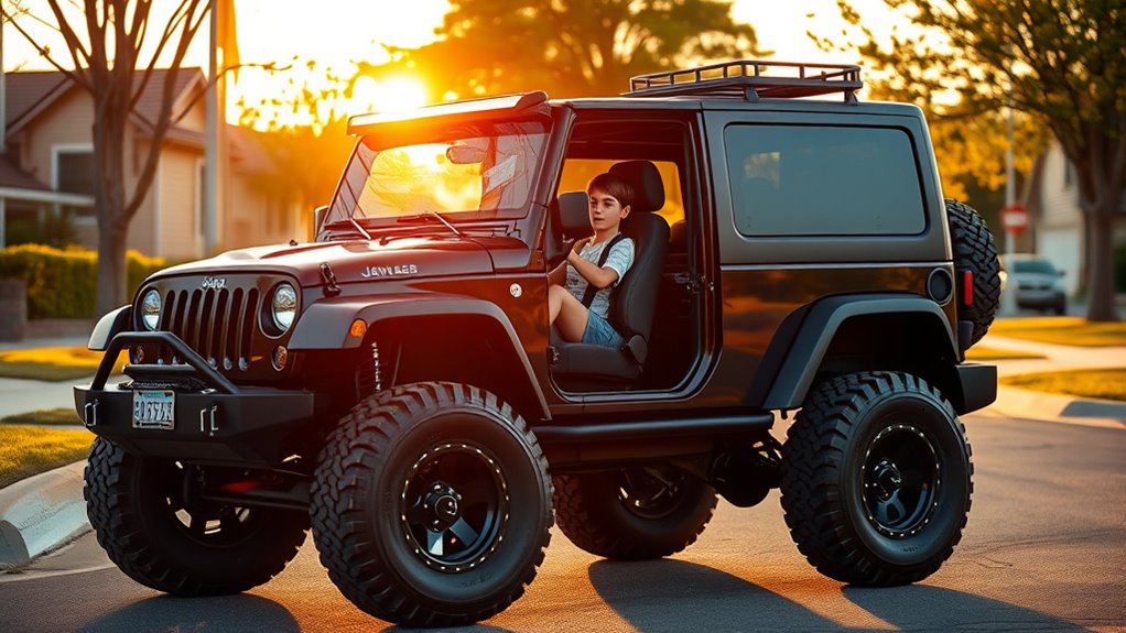 safety varies by jeep trim and setup
